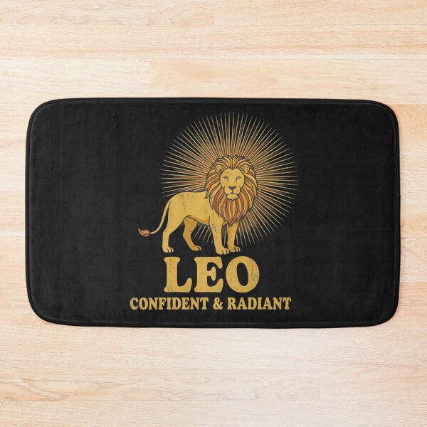 Item preview, Leo Daily Horoscopes Zodiac Lion Sunburst Design – Confident & Radiant Art | Astrology Gift for Leo designed and sold by Bhaskar Digital Art.