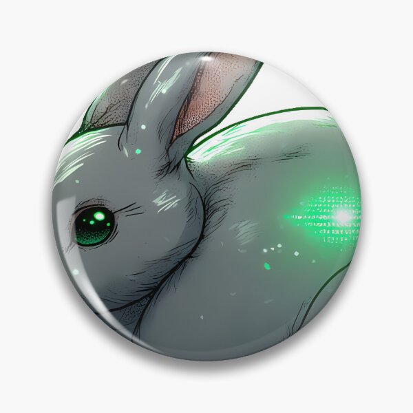 Item preview, DuJour Grey Rabbit designed and sold by pumsquare.