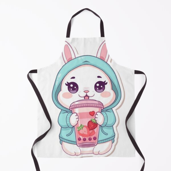 Item preview, Cute Boba Bunny Kawaii Sticker | Adorable Bubble Tea Rabbit designed and sold by Stylestickers55.