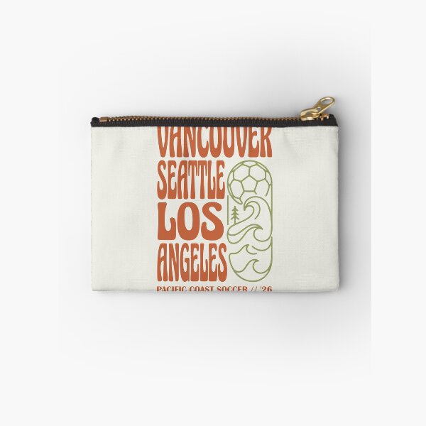 Item preview, Retro Pacific Coast Soccer Vancouver Seattle LA '26 designed and sold by BrownHorse90s.