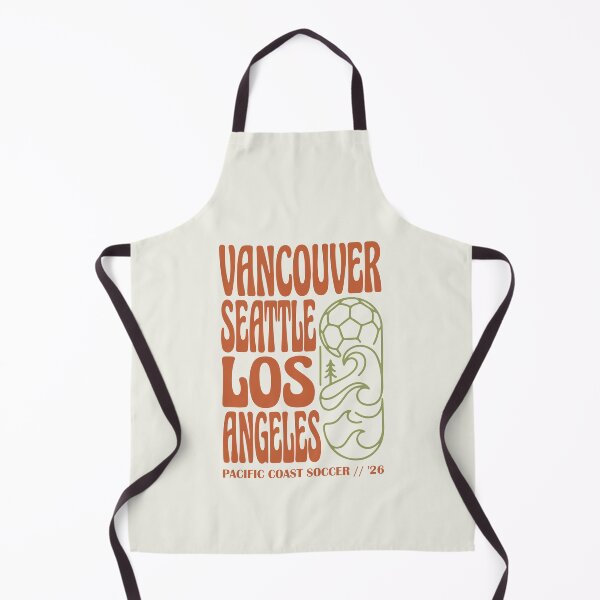 Item preview, Retro Pacific Coast Soccer Vancouver Seattle LA '26 designed and sold by BrownHorse90s.