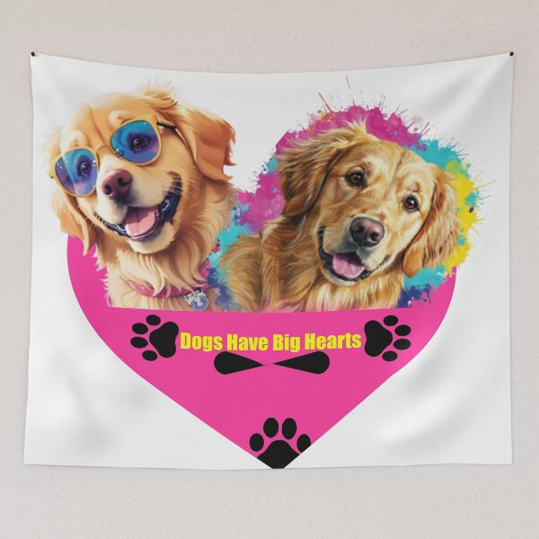 Item preview, Big Heart Dog - Adorable Puppy Lover Quote Gift designed and sold by WanderMarkS.