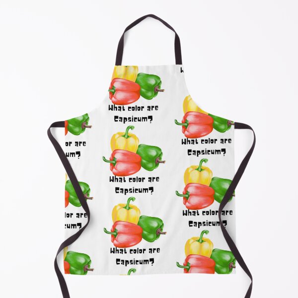 Item preview, What color are capsicum?  designed and sold by PlantSholic.