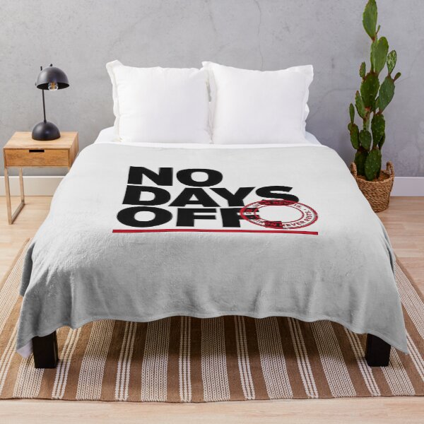 Item preview, No Days Off Iron Never Rests Fitness Typography designed and sold by Enea Kelo.