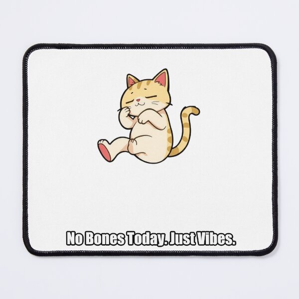 Item preview, Ragdoll Sticker - No Bones Today Just Vibes - Funny Ragdoll Gift designed and sold by pawdrops.