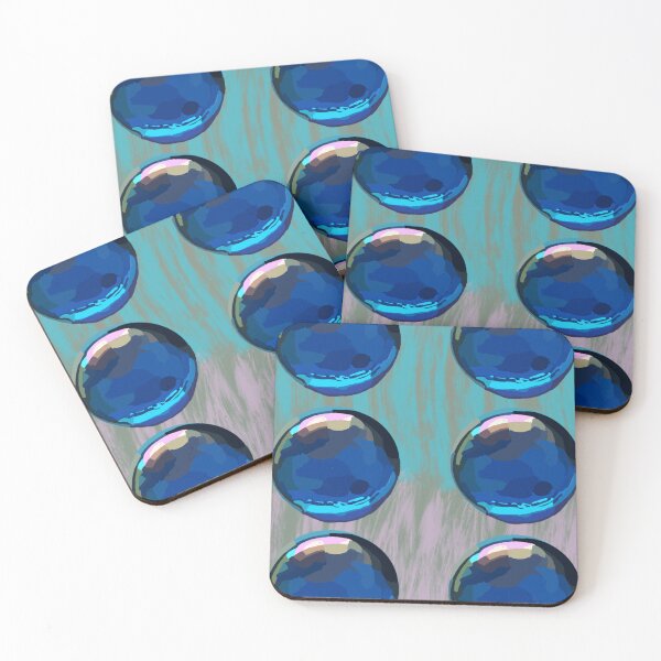 Item preview, Blue Glass Dice designed and sold by Grando Art.