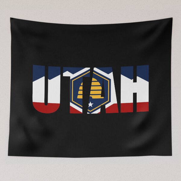 Item preview, Utah Flag UT designed and sold by shitpostee.