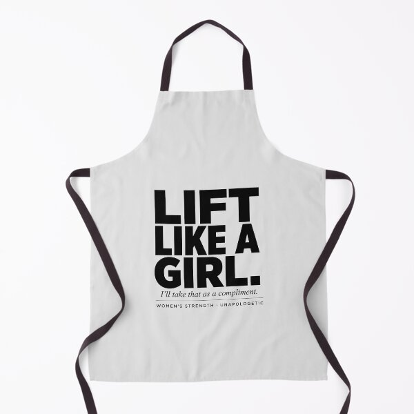 Item preview, Lift Like A Girl Womens Strength Compliment Typography designed and sold by Enea Kelo.