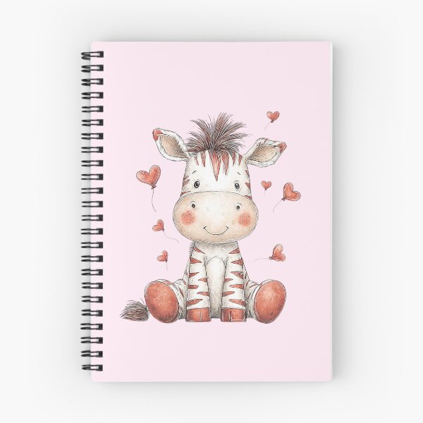 Item preview, Cute Baby Zebra with Hearts designed and sold by SweetLilith.