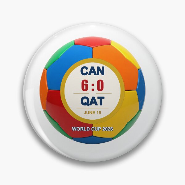 Item preview, CAN 6–0 QAT | FIFA World Cup 2026  designed and sold by ariksworld.