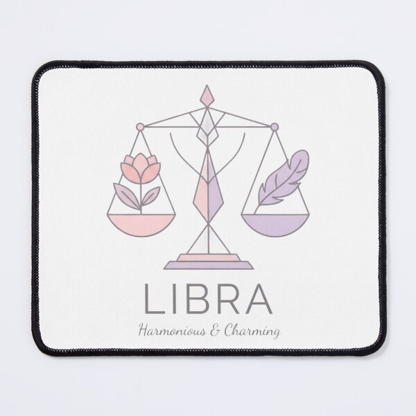 Item preview, Libra Daily Horoscopes – Harmonious & Charming Zodiac Sign | Elegant Astrology Design designed and sold by Bhaskar Digital Art.