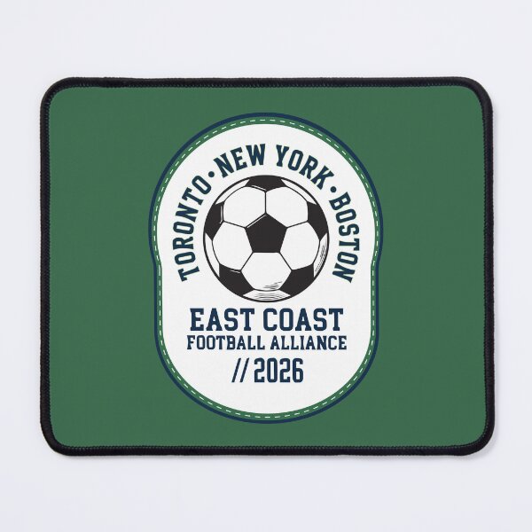 Item preview, East Coast Football Alliance Vintage Soccer Badge designed and sold by BrownHorse90s.