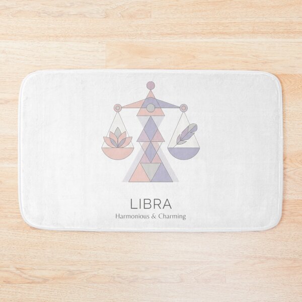 Item preview, Libra Daily Horoscopes Zodiac Sign | Harmonious & Charming Geometric Astrology Design designed and sold by Bhaskar Digital Art.