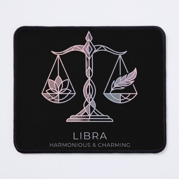 Item preview, Libra Daily Horoscopes Zodiac Sign | Harmonious & Charming Celestial Balance Design designed and sold by Bhaskar Digital Art.