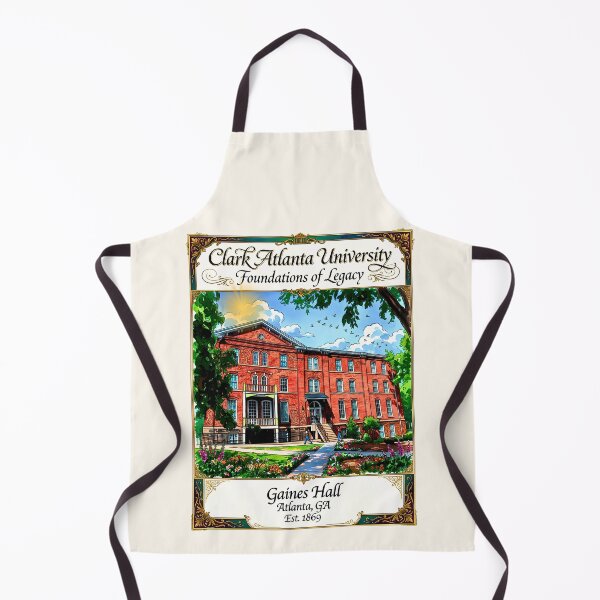 Item preview, Clark Atlanta University Gaines Hall Watercolor Heritage Art designed and sold by EvergreenPark - Tee Studio.