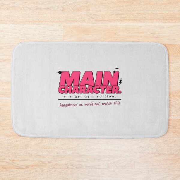 Item preview, Main Character Energy Gym Edition Y2K Pink Graphic designed and sold by Enea Kelo.