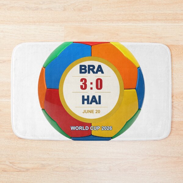 Item preview, BRA 3–0 HAI | FIFA World Cup 2026  designed and sold by ariksworld.