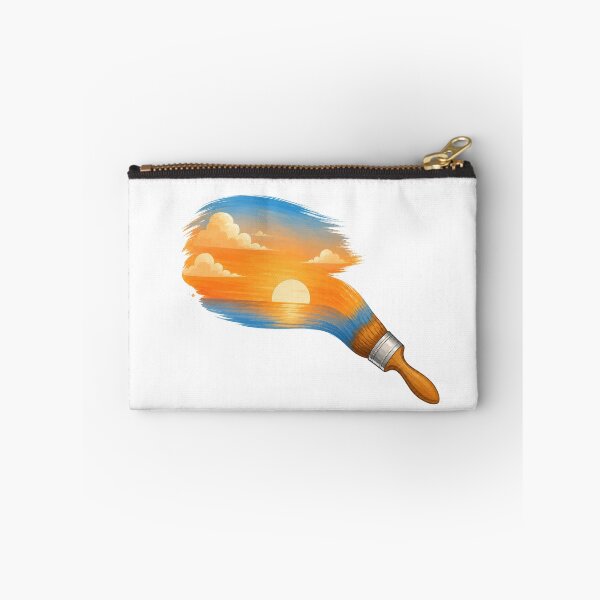 Item preview, Bob Ross Sunset Brush Fan Art designed and sold by ANiyati.
