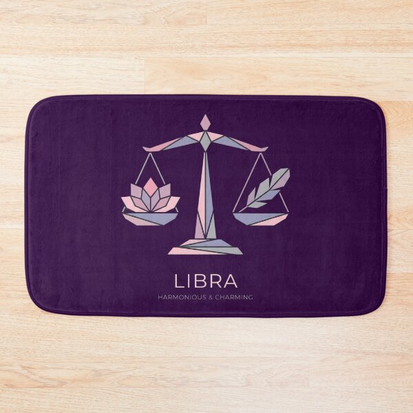 Item preview, Libra Daily Horoscopes Zodiac Sign | Harmonious & Charming Geometric Astrology Art designed and sold by Bhaskar Digital Art.