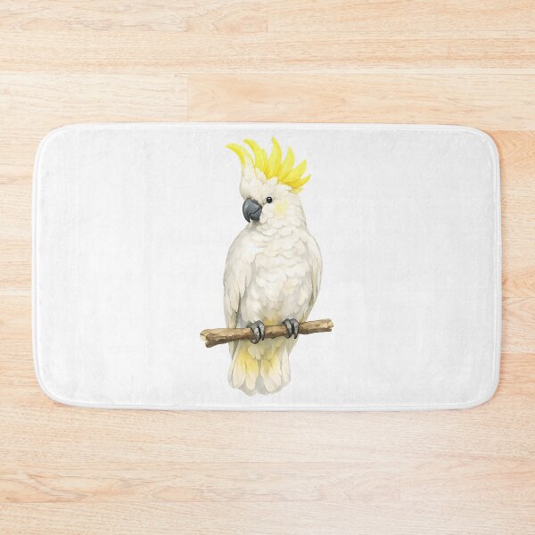 Item preview, Sulphur-crested Cockatoo Watercolour Art designed and sold by Jaruart.