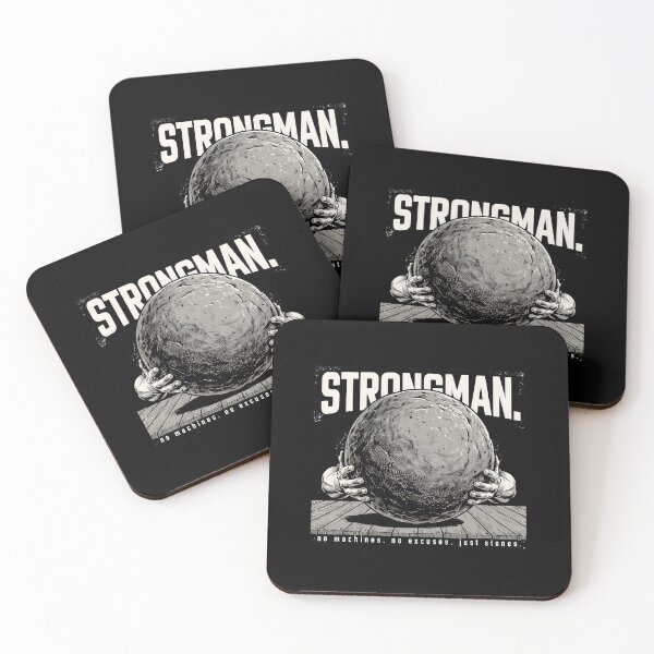 Item preview, Strongman Atlas Stone Heavy Weightlifting Graphic designed and sold by Enea Kelo.