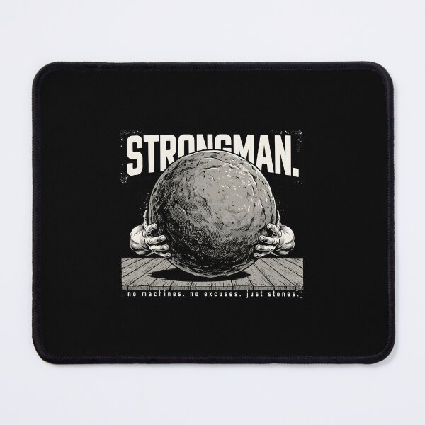 Item preview, Strongman Atlas Stone Heavy Weightlifting Graphic designed and sold by Enea Kelo.