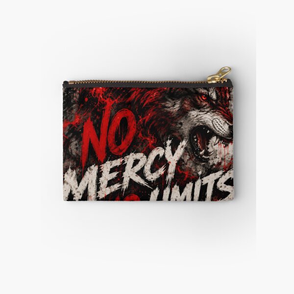 Item preview, No Mercy, No Limits – Wolf Streetwear Graphic designed and sold by UrbanSwagFlow.