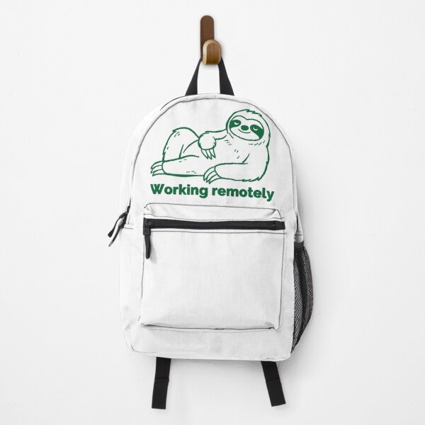 Item preview, working remotely sloth designed and sold by SugarCore.