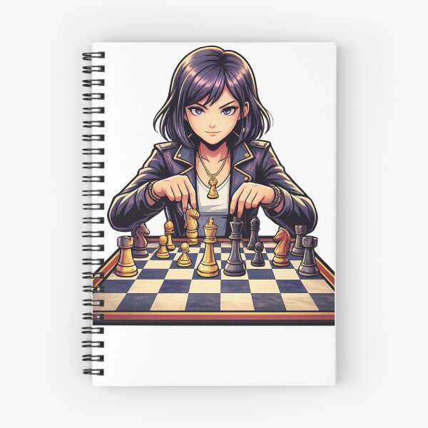 Item preview, Anime Chess Girl - Grandmaster Vibes T-Shirt designed and sold by Hunty94.