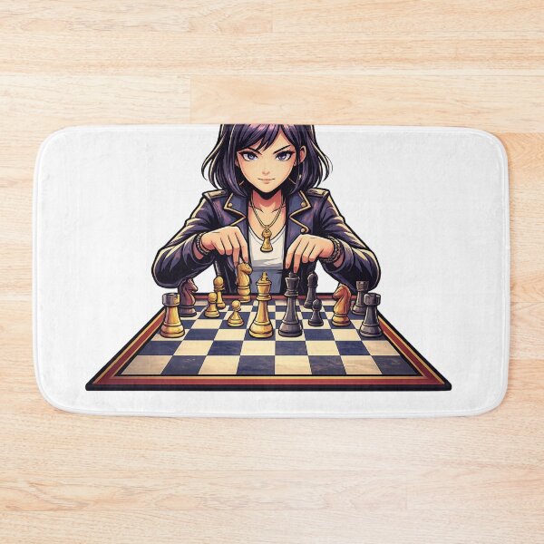 Item preview, Anime Chess Girl - Grandmaster Vibes T-Shirt designed and sold by Hunty94.
