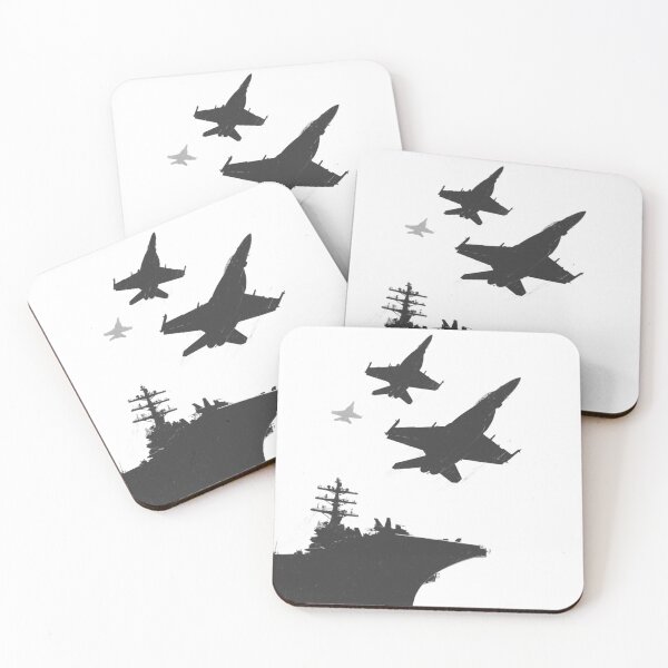 Item preview, F-18 Hornet Fighter Jet Carrier USA Naval Duty Veteran Pilot designed and sold by Mission Ready.