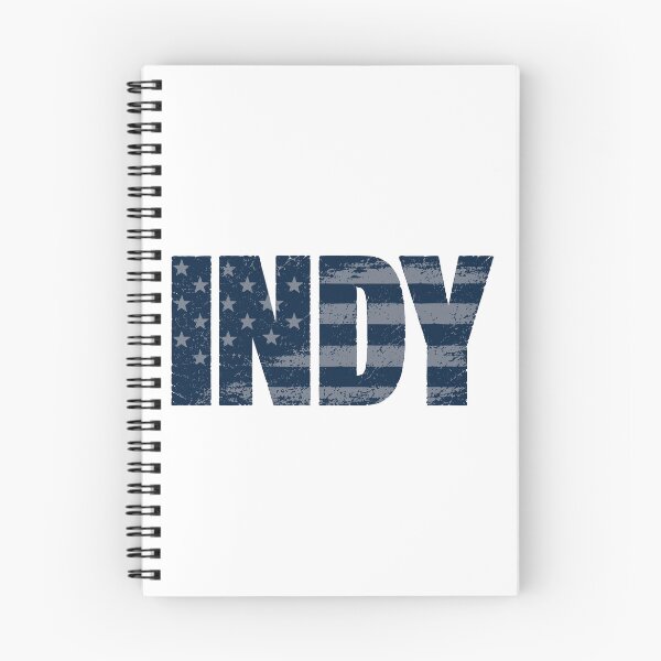 Item preview, Vintage Distressed INDY American Flag Typography designed and sold by Imaginationbeyond.