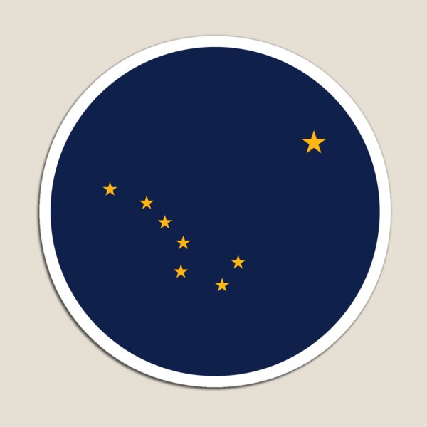 Item preview, Alaska Circle Flag AK designed and sold by shitpostee.
