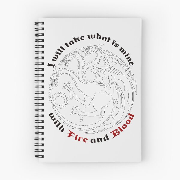 Item preview, Scribble Targaryen Quote designed and sold by Izaa-aart.