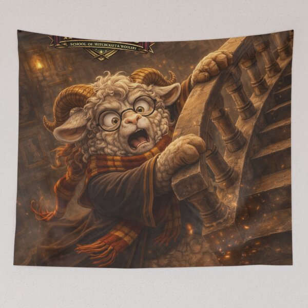 Item preview, The Moving Stairwells | Hogwooltz Sheepism Parody designed and sold by Thpoar.