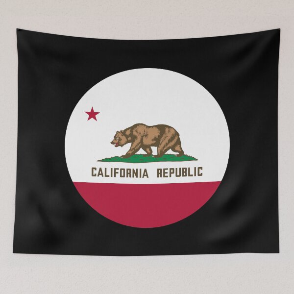 Item preview, California Circle Flag CA designed and sold by shitpostee.