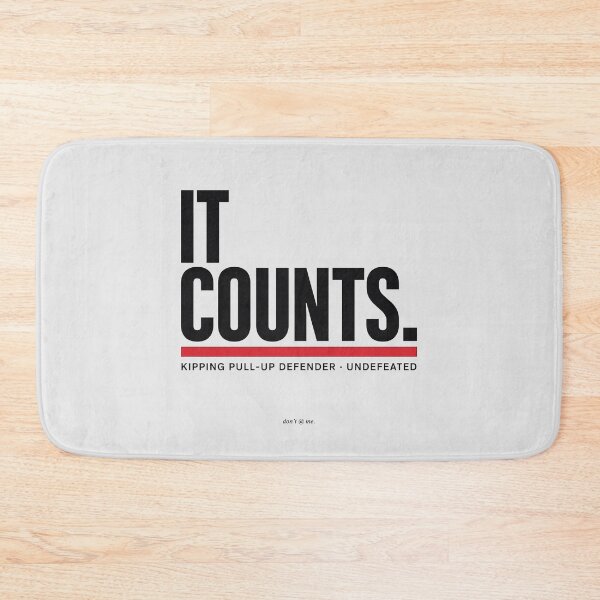 Item preview, It Counts Kipping Pull Up Defender CrossFit Humor designed and sold by Enea Kelo.
