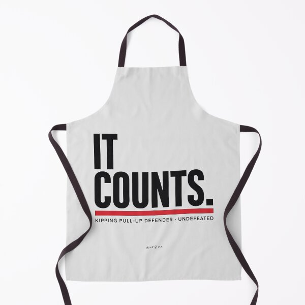 Item preview, It Counts Kipping Pull Up Defender CrossFit Humor designed and sold by Enea Kelo.