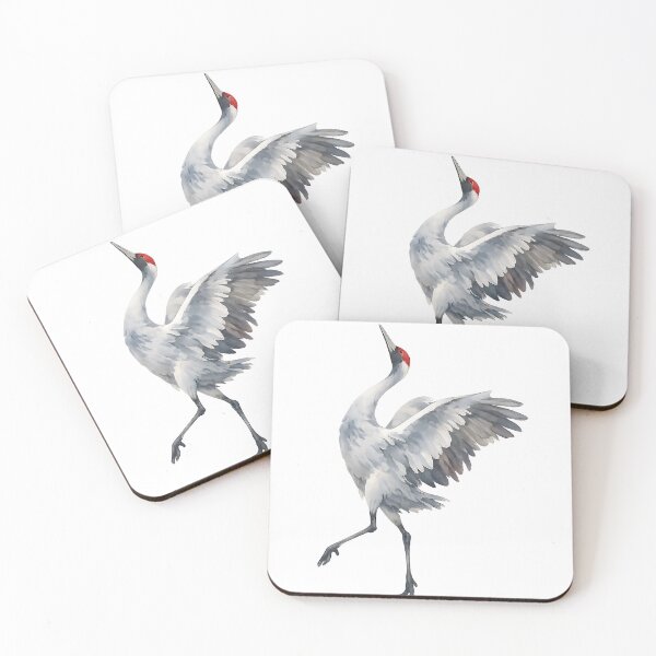 Item preview, Dancing Brolga Watercolour designed and sold by Jaruart.