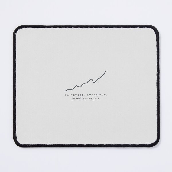 Item preview, One Percent Better Every Day Line Graph Minimalist designed and sold by Enea Kelo.
