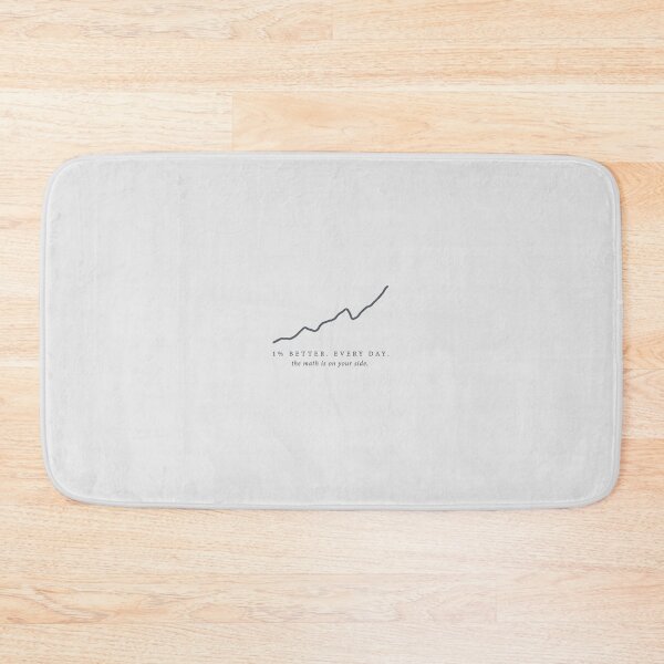 Item preview, One Percent Better Every Day Line Graph Minimalist designed and sold by Enea Kelo.