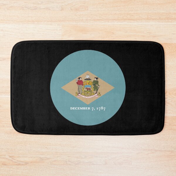 Item preview, Delaware Circle Flag DE designed and sold by shitpostee.
