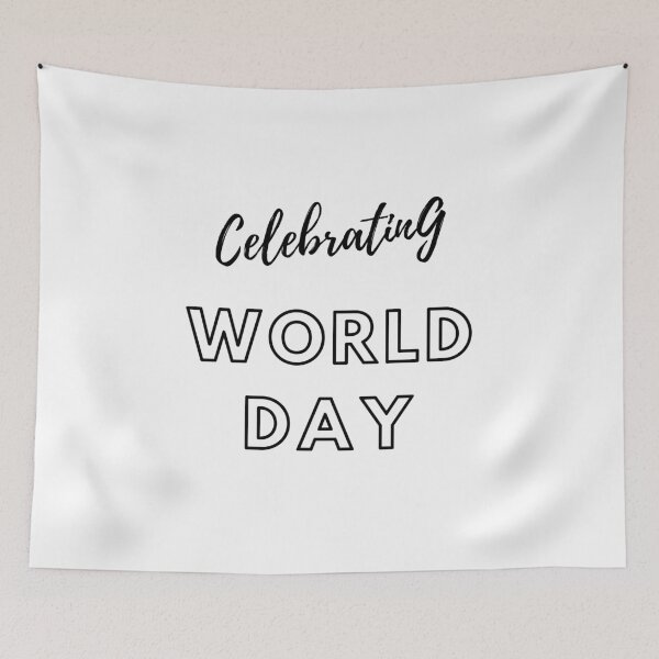 Item preview, celebrating world day designed and sold by ArtistTejal.
