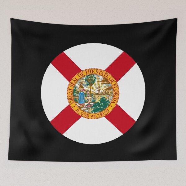 Item preview, Florida Circle Flag FL designed and sold by shitpostee.