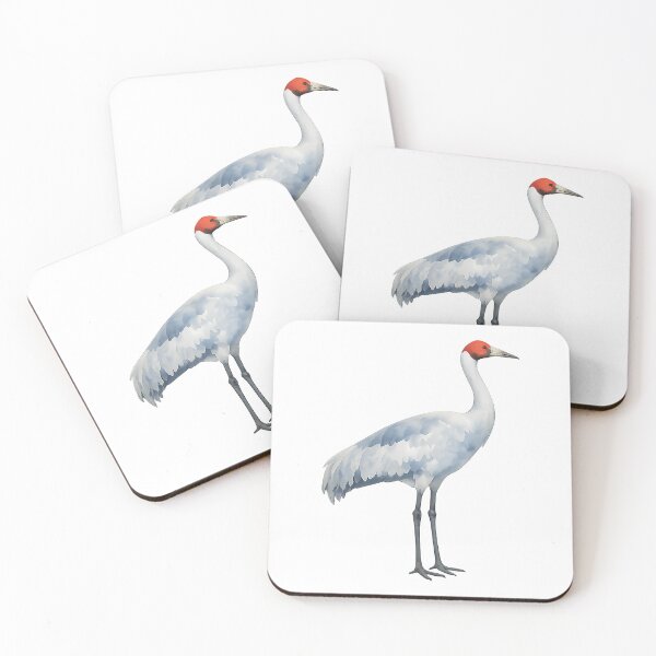 Item preview, Brolga Crane Watercolour designed and sold by Jaruart.