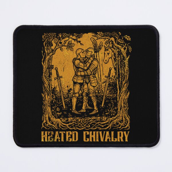 Item preview, Heated Chivalry Medieval Knights Kissing Pride designed and sold by elongatedjazz.