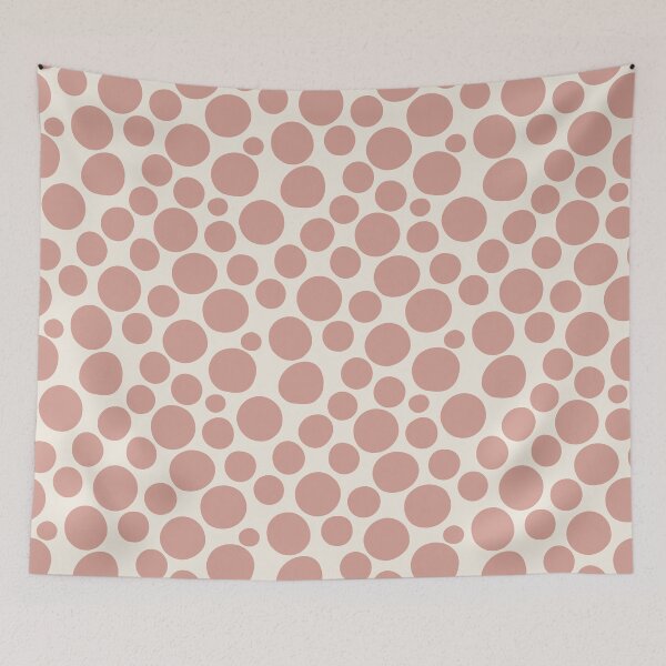 Item preview, Blush Pink Polka Dot Seamless Pattern designed and sold by Little Wimbly.
