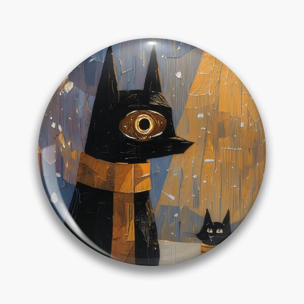 Item preview, Big Dog Little Cat Winter Art Print | Snowy Street Lamp Painting | Cozy Scarf Wall Art designed and sold by ThingsCatsDo.