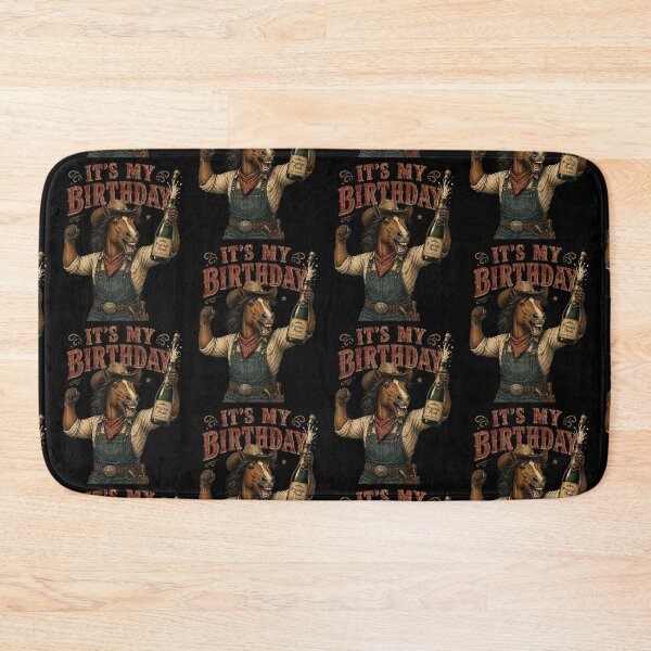 Item preview, Cowboy Horse Celebrating Birthday Party designed and sold by thoughtswear.