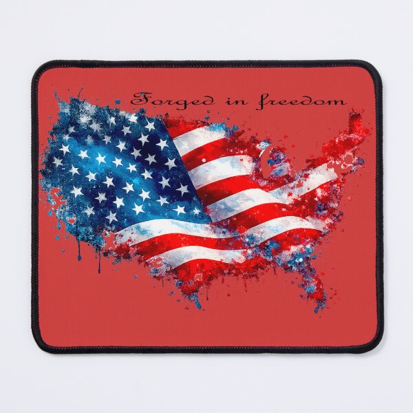 Item preview, Patriotic USA Flag Splash Art July 4th, Patriotic flag. designed and sold by Kittcatking.